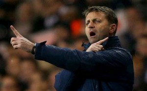 Tottenham Hotspur v West Ham United - Capital One Cup Quarter-Final...LONDON, ENGLAND - DECEMBER 18:  Tim Sherwood interim manager of Tottenham Hotspur gives instructions during the Capital One Cup Quarter-Final match between Tottenham Hotspur and West Ham United at White Hart Lane on December 18, 2013 in London, England.  (Photo by Paul Gilham/Getty Images)